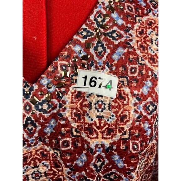 Alfred Dunner Petites Gypsy Moon Blouse Size Petite Medium - Picture 6 of 6